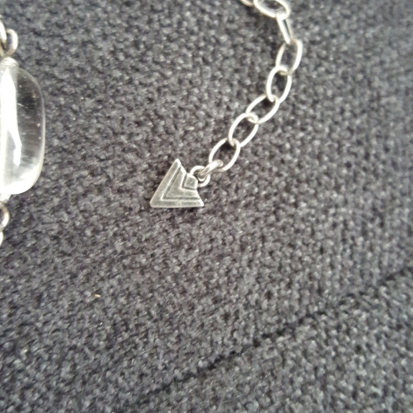 Silpada pearl and quartz crystal necklace - Picture 2 of 4